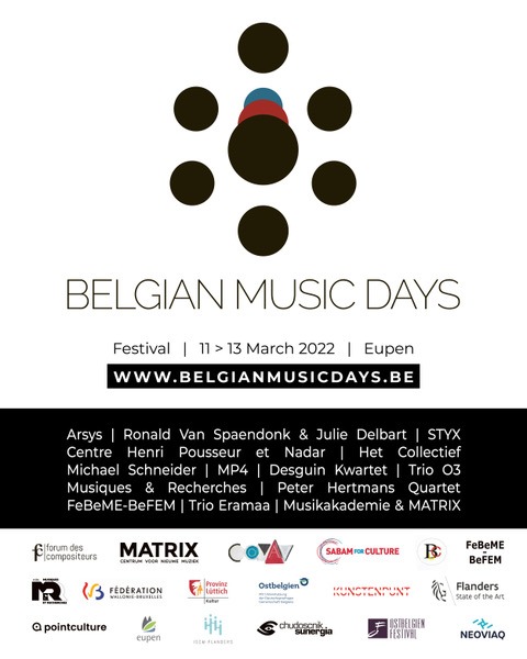 Belgian Music Days MATRIX Centrum Voor Nieuwe Muziek 