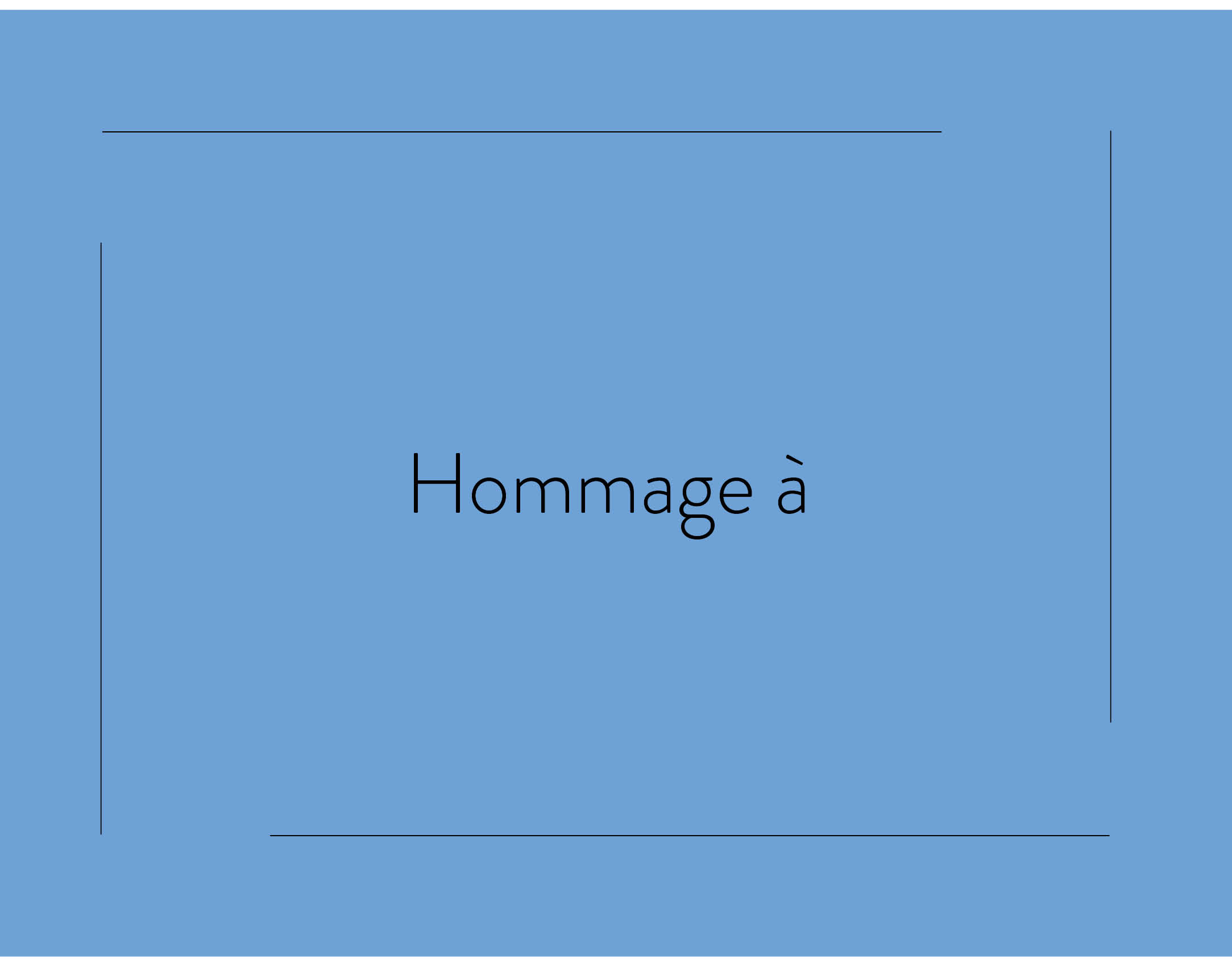 Hommage à MD cover